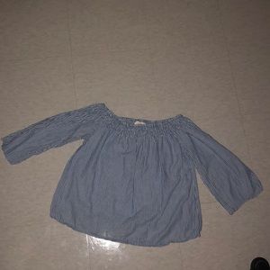 Off the shoulder top